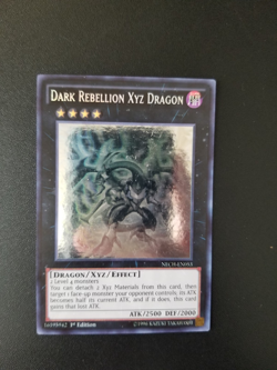 Dark Rebellion Xyz Dragon Ghost Rare NECH-EN053 The New Challengers-1st LP - Image 2
