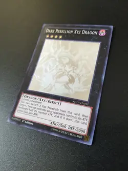 Dark Rebellion Xyz Dragon Ghost Rare NECH-EN053 The New Challengers-1st LP - Image 4