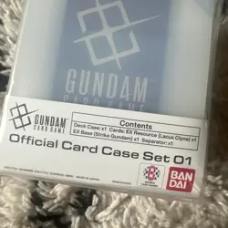 Gundam Card Game Official Card Case Set 01 with promo cards - Image 4