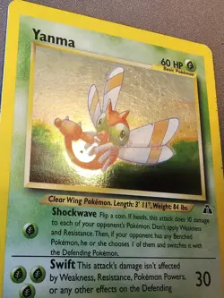 EX/LP - Yanma - 17/75 - Holo - Neo Discovery - Pokemon Card - Image 3