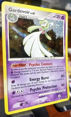 💫 SWIRL 💫 Gardevoir LV. 61 - Platinum 8/127 Holo Rare Pokemon Card LP 🔥 - Image 3