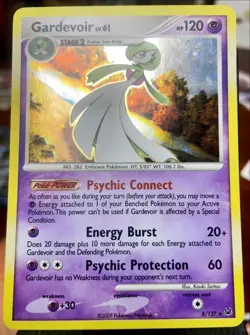 💫 SWIRL 💫 Gardevoir LV. 61 - Platinum 8/127 Holo Rare Pokemon Card LP 🔥 - Image 5