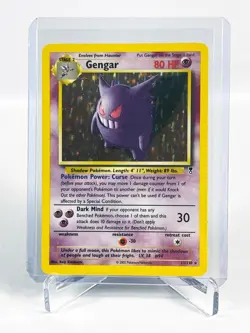 Pokemon 2002 TCG Gengar Legendary Collection Holo Rare Card 11/110 LP WOTC - Image 1