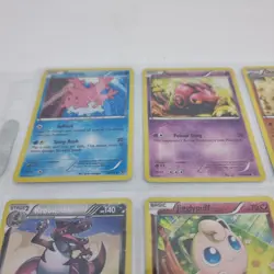 Pokemon XY Evolutions Reverse Holo Six Card Lot Includes Rares NM Gradeable - Image 2