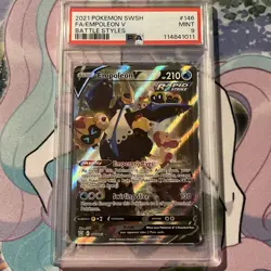 PSA 9 Empoleon V 146/163 SW&SH Battle Styles Alternate Art Card GEM MINT - Image 1