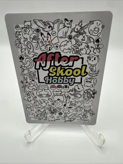 After Skool Hobby - Ditto (Gengar) - ASH #44 Fan Art Custom Parody Pokemon Card - Image 2