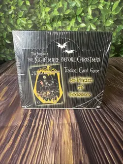 Nightmare Before Christmas Trading Card Game, Booster Box NECA, Cards Sealed NEW 634482326794 - Image 1