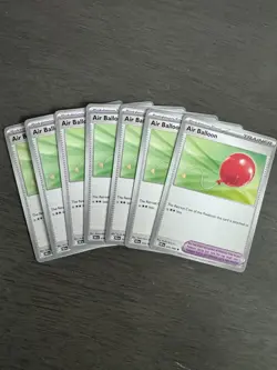 Pokemon Black Bolt Air Balloon 079/086 Uncommon Card X7 - Image 1