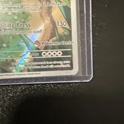 Snorlax Pokemon Trading Card Holofoil 150 HP Basic Pokemon Center Stamp - Image 2