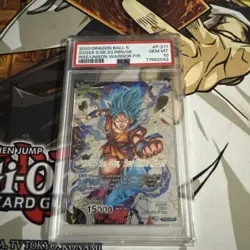 Dragon Ball Super Card Game SSGSS Son Goku Soul Striker Reborn Promo PSA 10 - Image 1