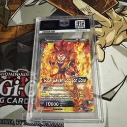Dragon Ball Super Card Game SSGSS Son Goku Soul Striker Reborn Promo PSA 10 - Image 2