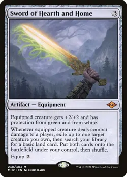 Sword of Hearth and Home Modern Horizons 2 Magic The Gathering - Image 1