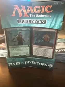 Magic the Gathering - Elves vs Inventors Factory Sealed Duel Deck MTG - Image 1