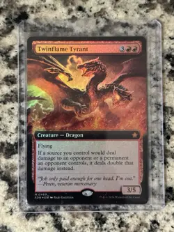 Twinflame Tyrant (Extended Art) Foundations Foil - Image 1
