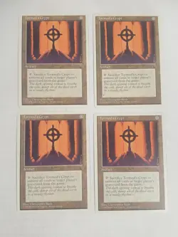 MTG Playset 4x Tormod's Crypt (Chronicles/Artifact/U) - BGM - Image 1