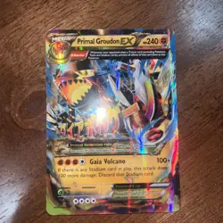 Pokemon Primal Groudon EX 86/160 Alejandro Ng-Guzman World Championship 2015 TCG - Image 1