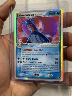 Pokemon Salamence ex (Delta Species) 98/101 Dragon Frontiers Holo LP/NM Vintage - Image 2