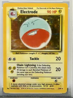 1999 POKEMON JUNGLE #2 ELECTRODE HOLO PSA 8 - Image 2