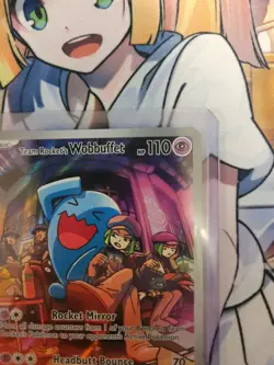 2025 Pokemon Destined Rivals Team Rocket’s Wobbuffet ETB Promo #203 NM/M - Image 3