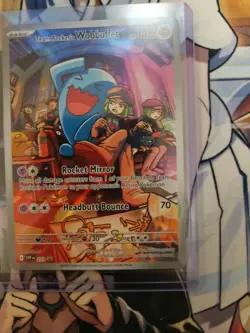 2025 Pokemon Destined Rivals Team Rocket’s Wobbuffet ETB Promo #203 NM/M - Image 4