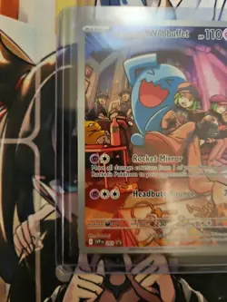 2025 Pokemon Destined Rivals Team Rocket’s Wobbuffet ETB Promo #203 NM/M - Image 5