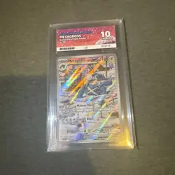 Pokemon Metagross TCG Scarlet Violet Temporal Forces 178/162 IR Ace 10 - Image 1