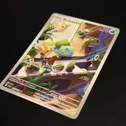 Bulbasaur 143/142 Pokemon TCG Stellar Crown Illustration RareCard MINT CONDITION - Image 3