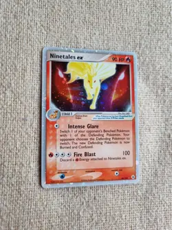 Swirl! Ninetales EX 96/101 EX Hidden Legends Holo Rare Pokemon TCG [LP] - Image 4