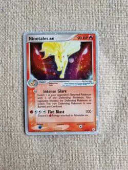 Swirl! Ninetales EX 96/101 EX Hidden Legends Holo Rare Pokemon TCG [LP] - Image 5