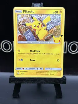 PIKACHU 25/25 MCDONALD'S PROMO POKEMON HOLO RARE LP - Image 2