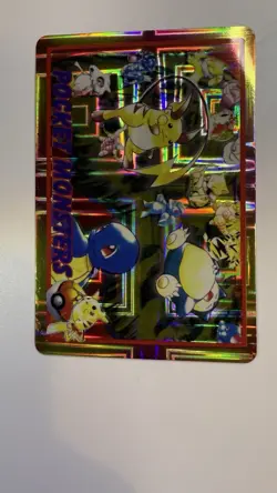 Pocket Monster Anime Raichu/Snorlax/Cubone Bandai Cardass Sticker Pokemon- 1998 - Image 5