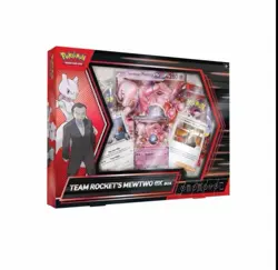 Pokemon TCG Team Rocket’s Mewtwo Ex Box - NEW/SEALED - Image 1