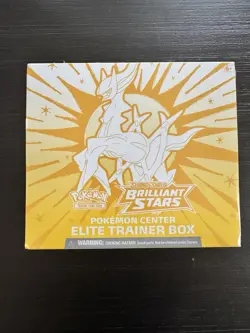 Pokemon Center Exclusive Sword & Shield Brilliant Stars Elite Trainer Box (ETB) - Image 1