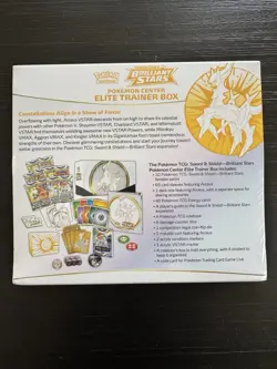Pokemon Center Exclusive Sword & Shield Brilliant Stars Elite Trainer Box (ETB) - Image 2
