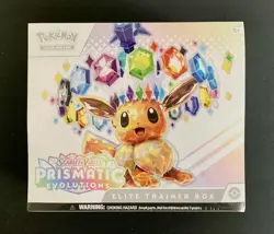 New Pokemon TCG Scarlet Violet Prismatic Evolutions Elite Trainer Box ETB Sealed - Image 1