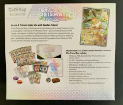 New Pokemon TCG Scarlet Violet Prismatic Evolutions Elite Trainer Box ETB Sealed - Image 2