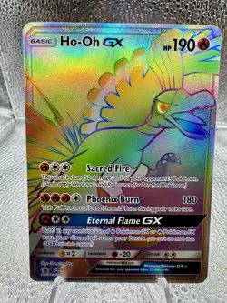 Pokemon TCG HO-OH GX Sun & Moon Sm80 Promo Promo - Image 1