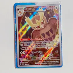 Pokemon Noctowl SV Scarlet&Violet PromoCards IllustrationRare FullArt 141 - Image 1