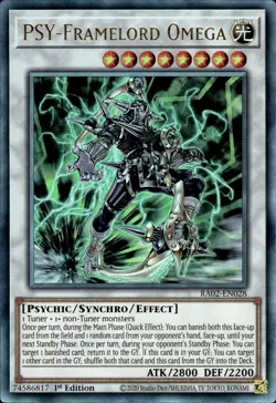 PSY-Framelord Omega - Ultimate Rare 1st Edition RA02-EN028 - NM - YuGiOh - Image 1