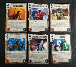 Deadlands Doomtown Boot Hill CCG Card Game Card Lot Aces Spade Mixed Rare NM - Image 1