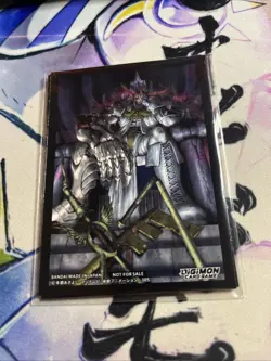 Digimon Card Game EX10 Sinister Order Card Sleeves (5 Total) Bagramon - Image 1