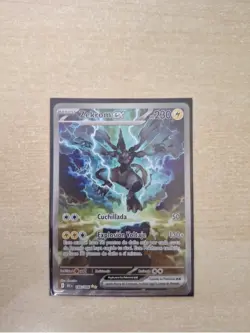 Pokemon TCG Zekrom EX Black Bolt Special Illustration Card #166/086 SV (ES) - Image 1