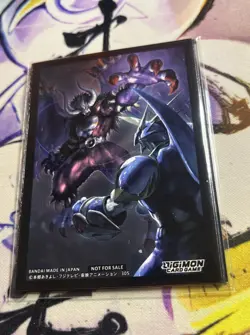 Digimon Card Game EX10 Sinister Order Card Sleeves (5 Total) Creepymon - Image 1