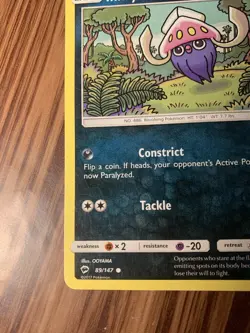 Inkay Pokemon TCG 89/147 Basic Common Card 2017 - Image 5