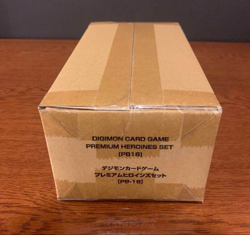 Bandai Digimon Card Game Premium Heroines Set PB-18 Box Japanese 2024 New Sealed - Image 1