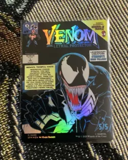 Venom Eddie Brock- Borderless FOIL - Marvel's Spider-Man (0233) MTG - SSP Case - Image 1