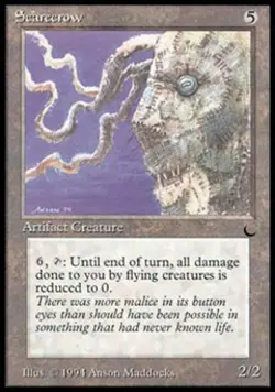 Scarecrow - Light Play MTG The Dark - Image 1