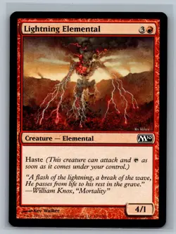 MTG Magic 2010 4x Lightning Elemental #147/249 TCG CCG M10 Playset - Image 1