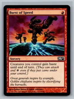 MTG Magic 2010 4x Burst of Speed #129/249 TCG CCG M10 Playset - Image 1