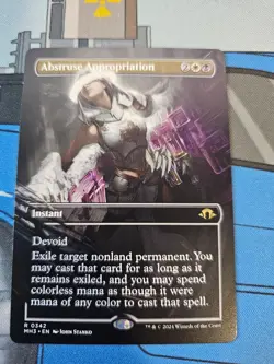 MTG - Abstruse Appropriation Borderless - Modern Horizons 3 - Image 1